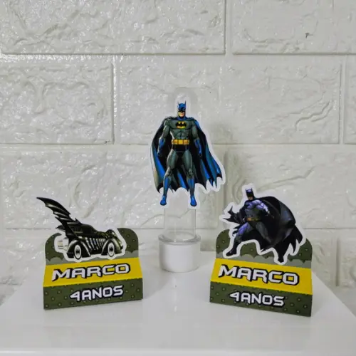 Kit 20 Caixas Lembrancinhas Personalizadas Batman