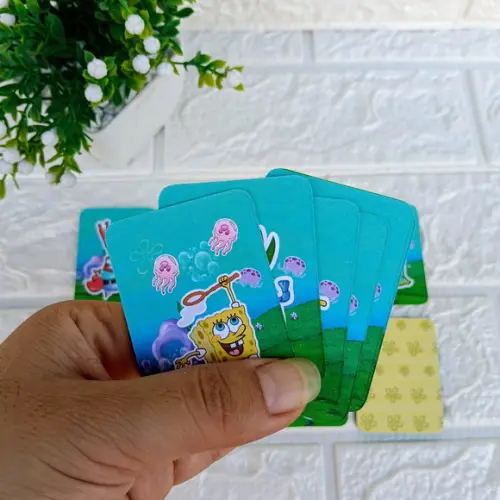 Kit 20 Lembrancinhas Jogo da Memória Bob Esponja Personaliza