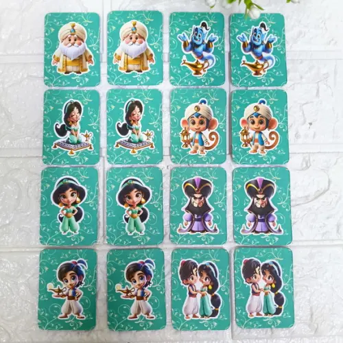 Kit 20 Lembrancinhas Jogo da Memória Jasmine Cute