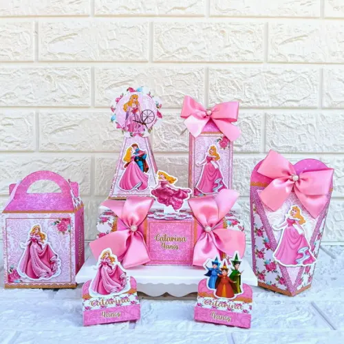 Kit 25 Caixas a Bela Adormecida