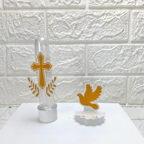 Kit 25 Caixas Lembrancinhas Batizado Primeira Comunhão