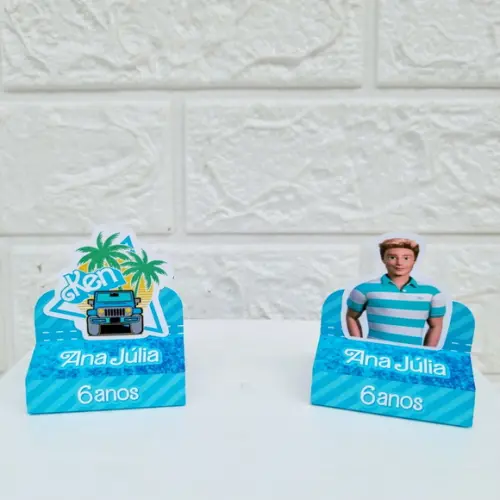 Kit 25 Caixas Lembrancinhas Personalizadas Ken