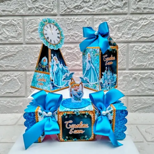 Kit 30 Caixas Cinderela