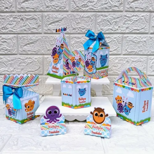 Kit 30 Peças Lembrancinhas Personalizadas Bolofofos