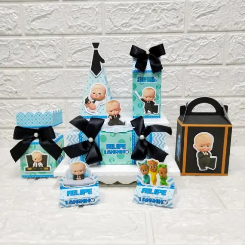 Kit 30 Peças Lembrancinhas Personalizadas o Poderoso Chefinh