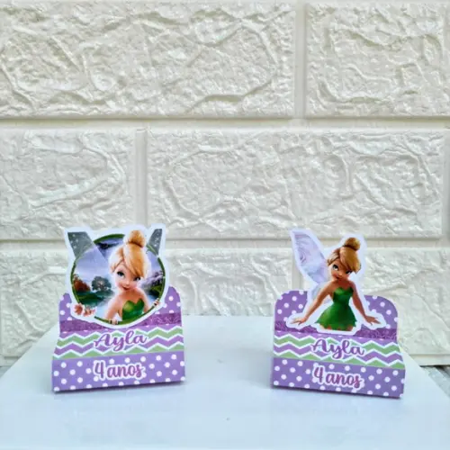 Kit 30 Peças Lembrancinhas Personalizadas Tinkerbell Sininho