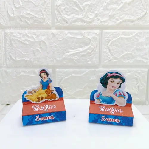 Kit 46 Peças Lembrancinhas Personalizadas a Branca de Neve