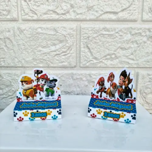Kit 46 Peças Lembrancinhas Personalizadas Patrulha Canina