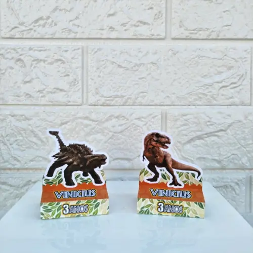 Kit 50 Caixas Lembrancinhas Personalizadas Jurassic Park
