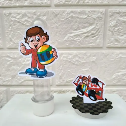 Kit 60 Peças Lembrancinhas Personalizadas Senninha