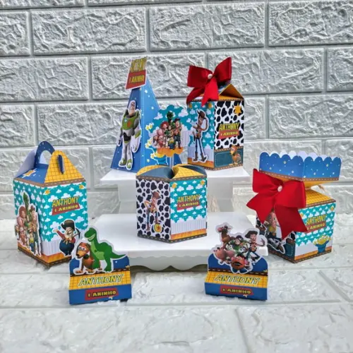 Kit 60 Peças Lembrancinhas Personalizadas Toy Story
