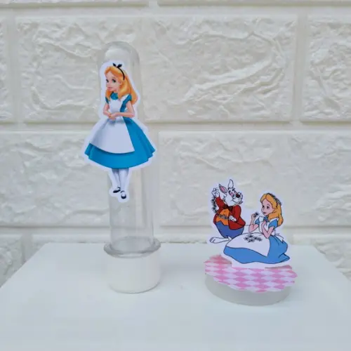 Kit 75 Peças Lembrancinhas Alice no Pais das Maravilhas