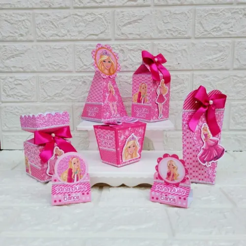 Kit: 30 Peças Lembrancinhas Personalizadas Barbie