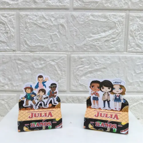Kit: 45 Peças Lembrancinhas Personalizadas Stranger Things
