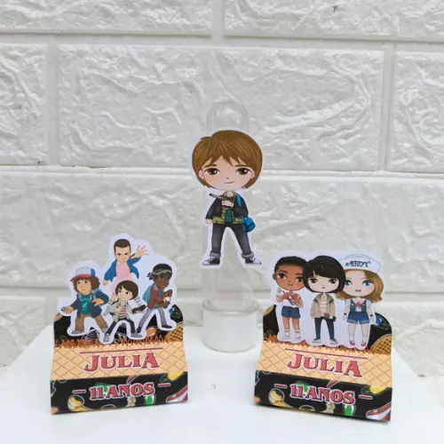 Kit: 45 Peças Lembrancinhas Personalizadas Stranger Things