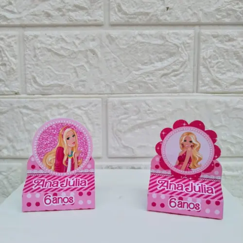 Kit: 46 Peças Lembrancinhas Personalizadas Barbie