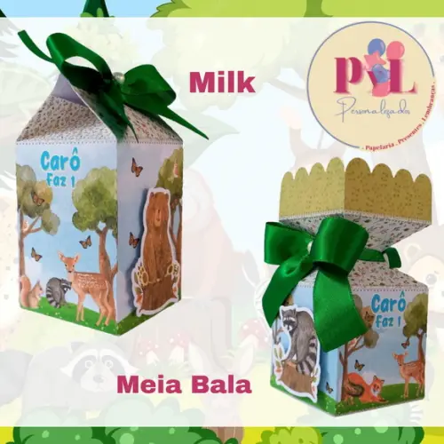 Kit: 60 Peças Lembrancinhas Personalizadas Selva Safari