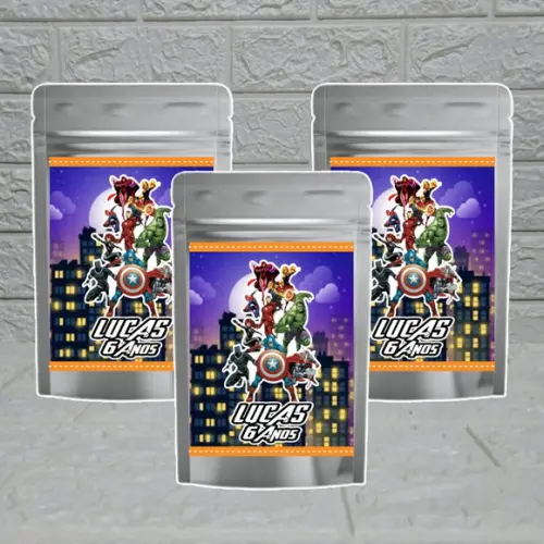 Saquinho Metalizado (m) Vingadores