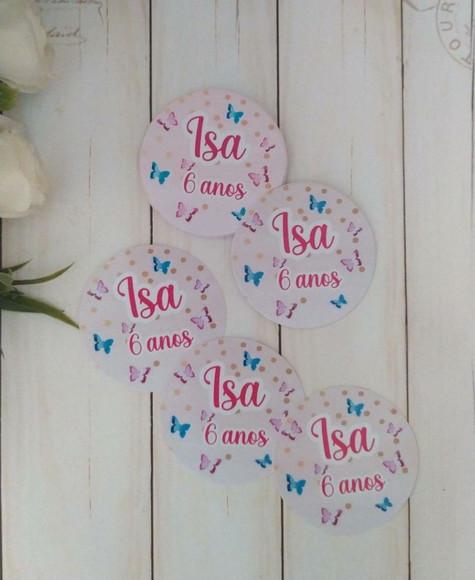 Adesivos Latinha Mint/adesivo Lembrancinhas Jardimborboletas