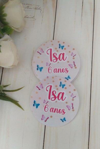 Adesivos Latinha Mint/adesivo Lembrancinhas Jardimborboletas