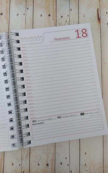 Agenda Escolar Stitch com Capa Personalizada