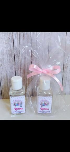 Álcool Gel Personalizado Lembrancinha Unicórnio
