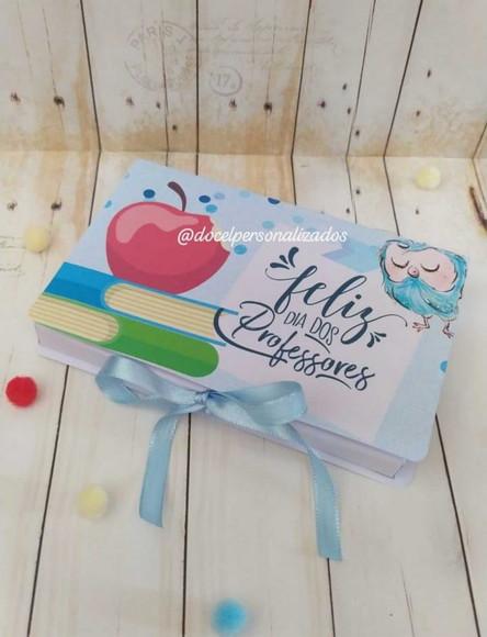 Caixa Kit Kat Personalizado Dia dos Professores Homem