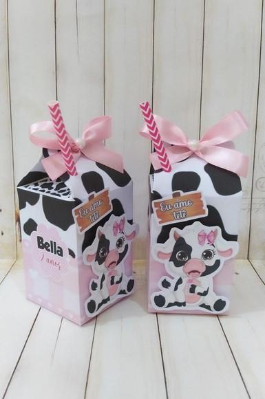 Caixa Milk Eu Amo Tetê Open Milk Lembrancinha