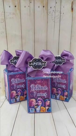 Caixa Milk Guerreiras do Kpop Lembrancinha