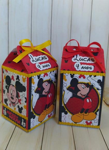 Caixa Milk Mickey