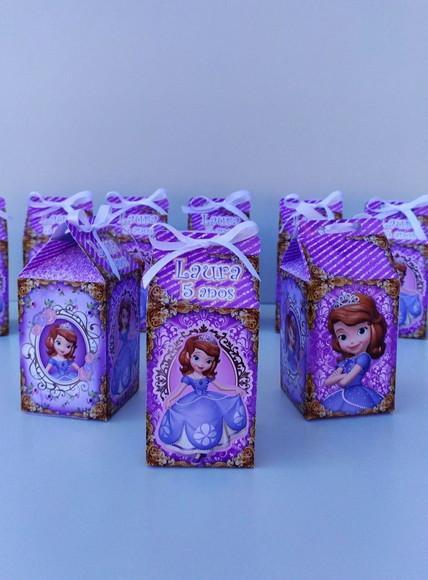 Caixa Milk Princesa Sofia