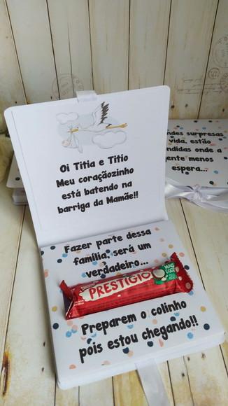 Caixinha Revelação Gravidez