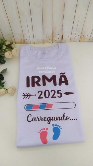 Camiseta Personalizada Promovida a Irmã Mais Velha