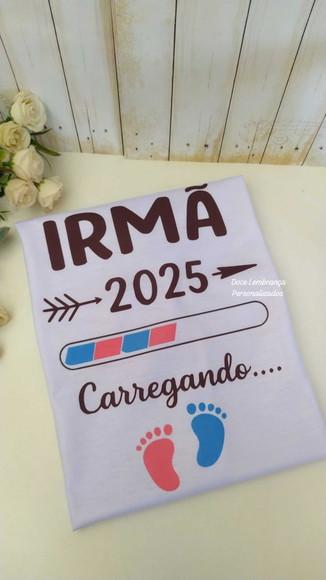 Camiseta Personalizada Promovida a Irmã Mais Velha