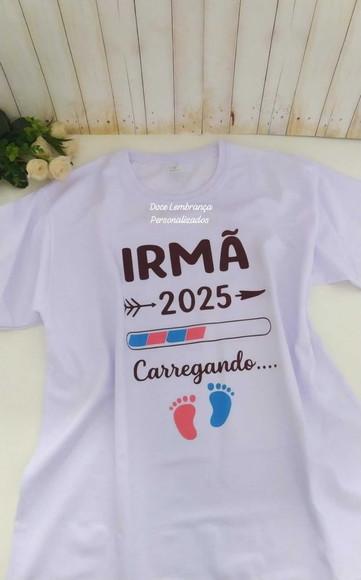 Camiseta Personalizada Promovida a Irmã Mais Velha