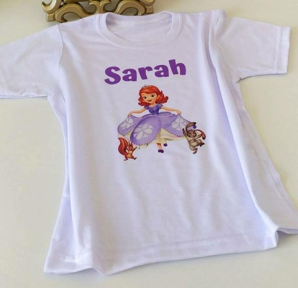 Camiseta Personalizadas Princesa Sofia