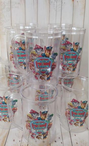 Caneca Acrilica Patrulha Canina