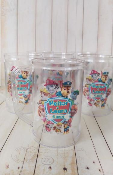 Caneca Acrilica Patrulha Canina