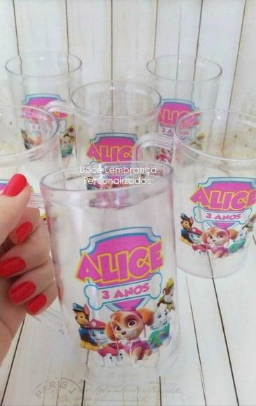 Caneca Acrilica Skye Patrulha Canina