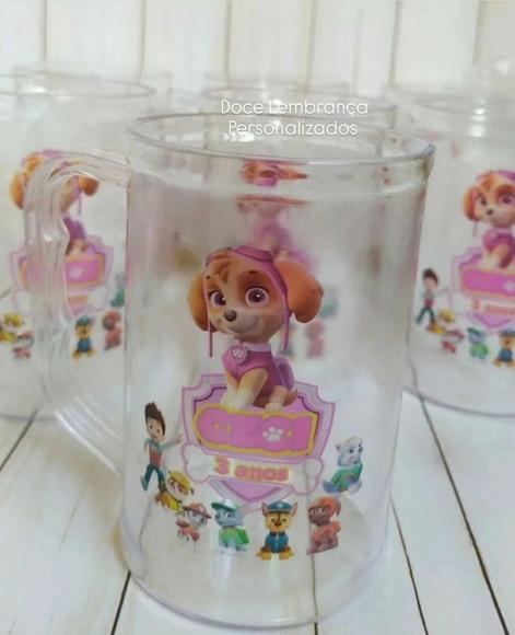 Caneca Acrilica Skye Patrulha Canina
