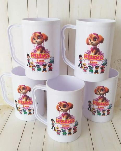 Caneca Acrilica Skye Turma Patrulha Canina