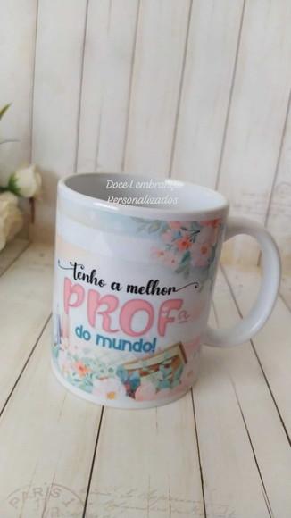 Caneca Corujinha Dia dos Professores Presente Personalizado