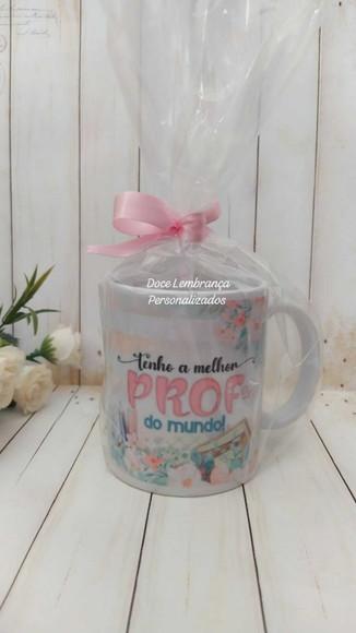 Caneca Corujinha Dia dos Professores Presente Personalizado
