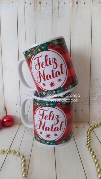 Caneca de Natal Personalizada Brinde Fim de Ano
