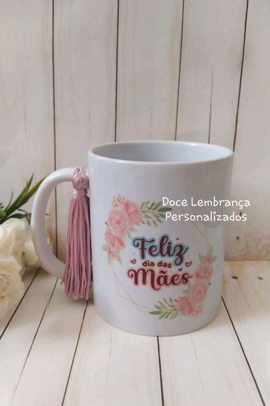 Caneca Personaliza Dia das Mães Presente Personalizado