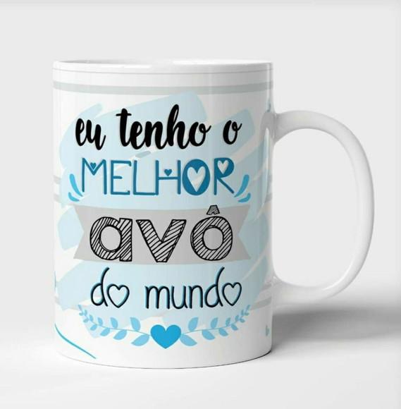 Caneca Porcelana Dia Dos Avós/vovô