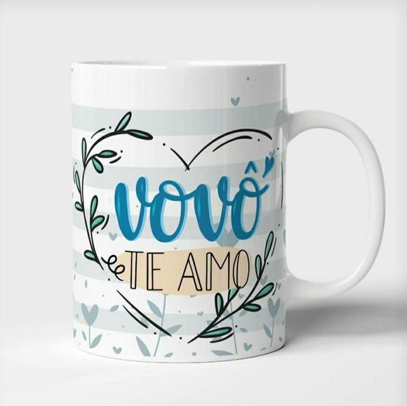 Caneca Porcelana Dia Dos Avós/vovô
