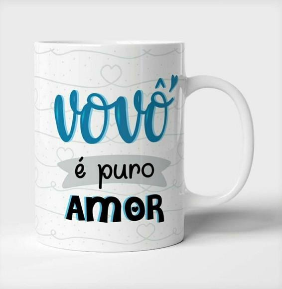Caneca Porcelana Dia Dos Avós/vovô