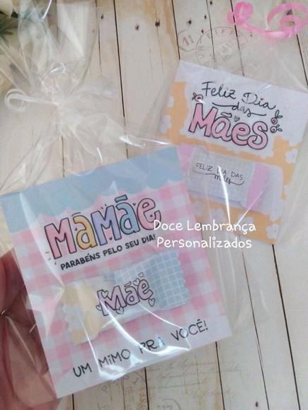 Card com Balinha Dia das Mães