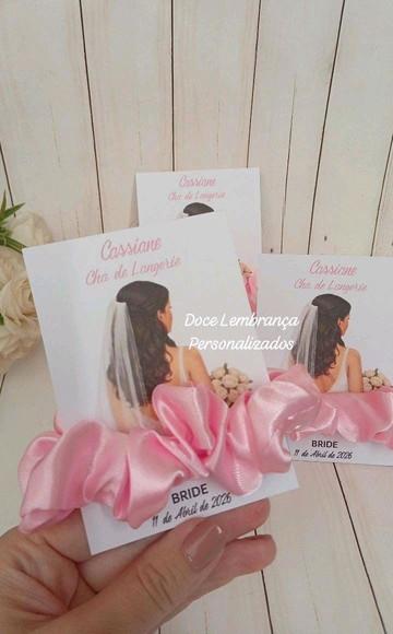 Card com Xuxinha de Cetim Chá de Lingerie 15 Anos Outros